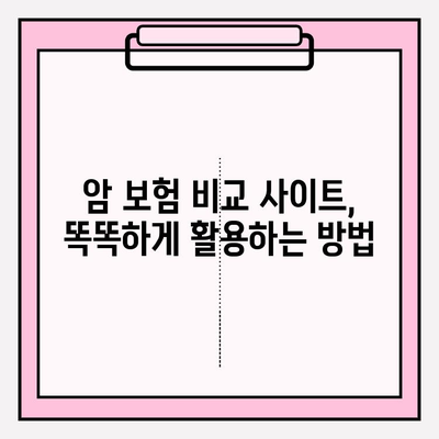 비갱신형 암 보험 비교 가이드| 암 보험 비교 사이트 활용법 | 비갱신형 암 보험, 암 보험 비교, 보험 추천