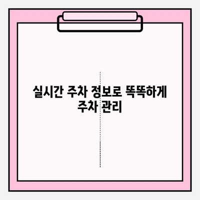 번호판으로 주차 정보 조회| 가장 빠른 방법 | 주차 위치 찾기, 주차 요금 확인, 실시간 정보