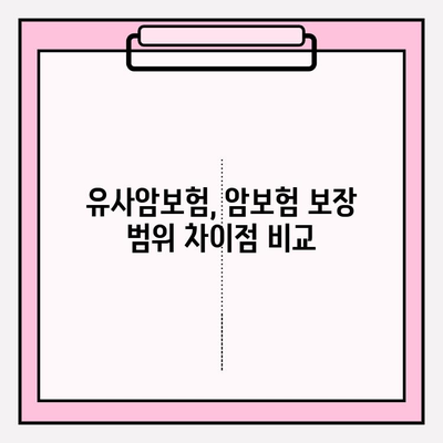 유사암보험 가입 전 꼭 확인해야 할 암 종류 10가지 | 유사암보험, 암보험, 보장 범위