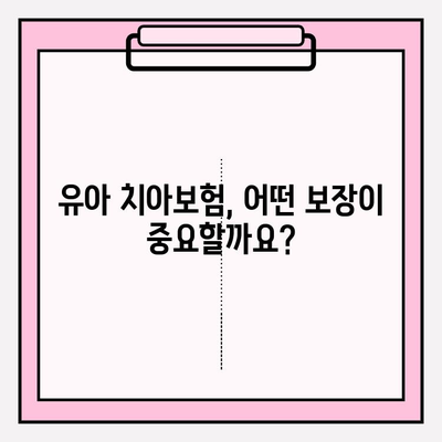 유아 치아보험, 보장 핵심만 쏙쏙! 가입 전 꼭 확인해야 할 가이드 | 유아보험, 치아보험, 보장 비교, 가입 팁