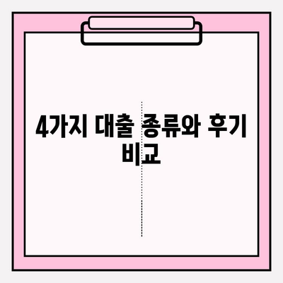 신용불량자도 가능한 대출 4가지| 후기 & 방법  | 100만원, 300만원 소액대출 | P2P, 마이너스통장 대출 비교