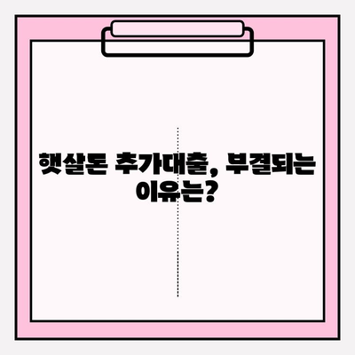근로자 햇살론 한도 추가대출 완벽 가이드| 신청부터 재대출까지 | 햇살론15, 부결사유, 보증료, 신협, 새마을금고, 저축은행, 온라인