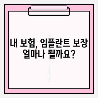임플란트 보장 꼼꼼하게 따져보세요! 치아 보험 선택 가이드 | 임플란트 보험, 치과 보험, 보장 분석
