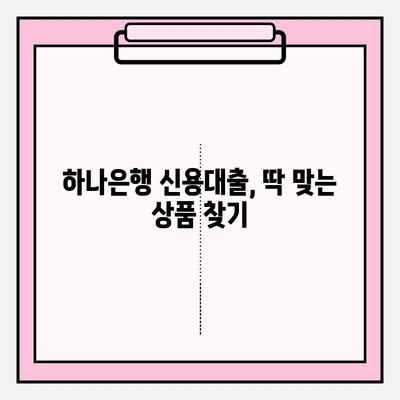 하나은행 BEST 신용대출| 금리, 한도, 조건, 신청까지 완벽 가이드 | 직장인, 대출 후기, 상품 비교, 필요 서류