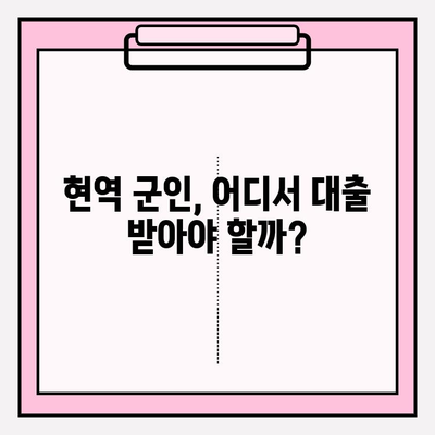 현역 군인 대출, 여건 좋은 곳 BEST 5| 후기, 한도, 금리, 필요서류까지 완벽 정복! | 장교, 병사, 대출 정보, 금융 상품 비교